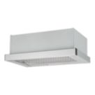 Essentials  Cooker Hood 598mm Stainless Steel