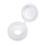 Essentials 6-8ga 100 Pack White Polypropylene Screw Caps