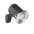 Aurora EFD Fixed  Fire Rated LED Downlight Polished Chrome 5W 520lm