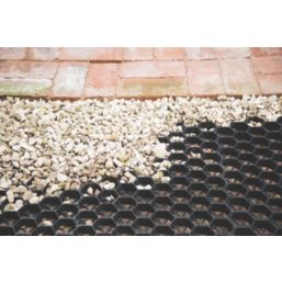 Apollo Ground Guard Black Interlocking Ground Reinforcement Tile 5 Pack