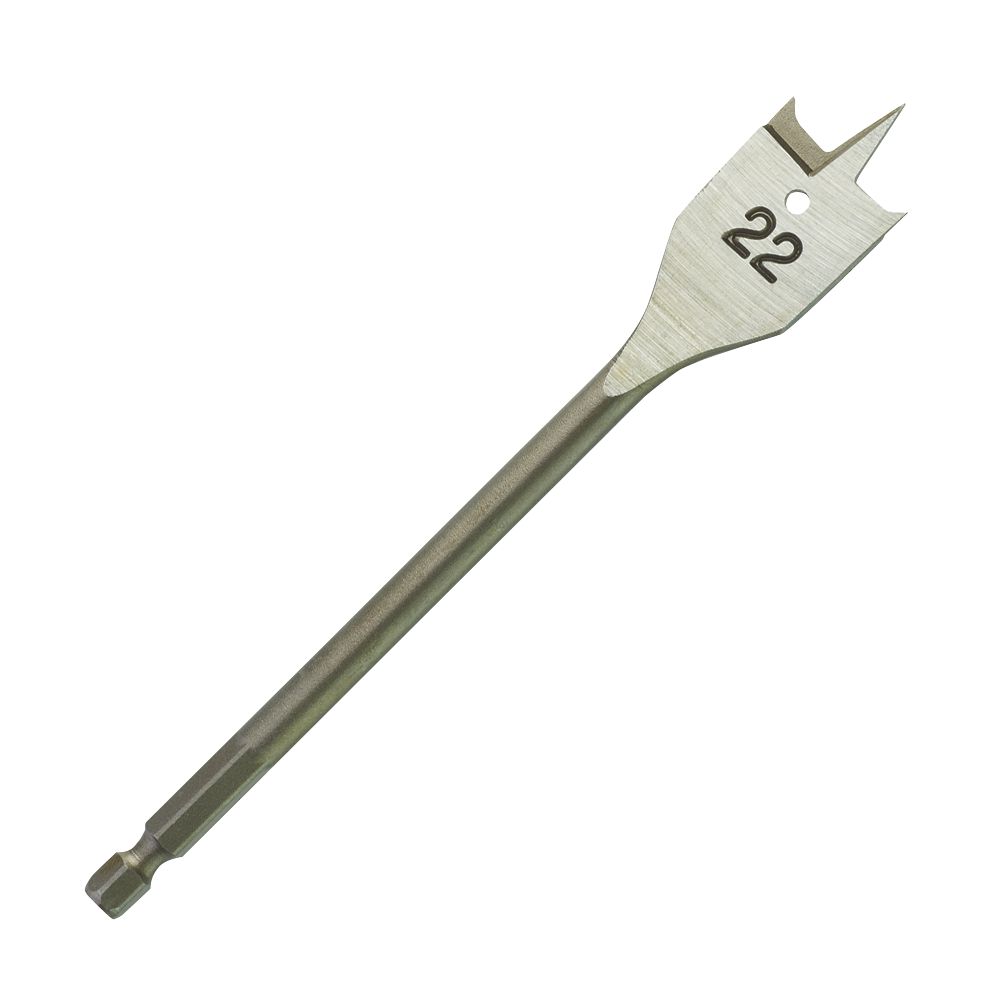 Milwaukee Flat Wood Drill Bit 22 x 152mm | Drill Bits | Screwfix.ie