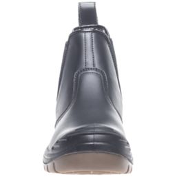 Apache AP714SM Size 11  Black Water-Resistant Steel Toe Cap Safety Dealer Boots