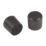 Fix-O-Moll Black Tube Caps 25mm x 26mm 4 Pack