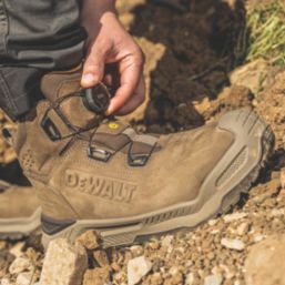 DEWALT GridX Size 7  Gunsmoke Waterproof  Safety Boots