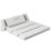 ETAL Wall Mounted Fold Down Shower Seat White