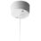 British General  6A 1-Way Pull Cord Switch White