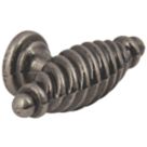 Hafele Twister Cabinet Knob Antique Pewter 23mm