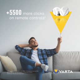 Varta CR2025 3V Coin Cell Lithium Batteries 5 Pack