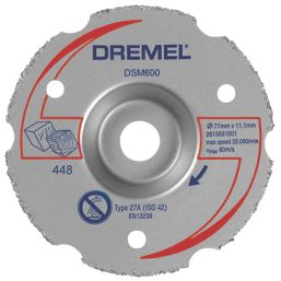 Dremel DSM600 Multi-Material Compact Saw Cutting Wheel 77mm (3") x 11.1mm