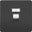 Knightsbridge  1-Gang RJ45 Ethernet Socket Matt Black