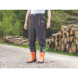 Oregon Yukon   Safety Chainsaw Wellies Orange/Black Size 9.5
