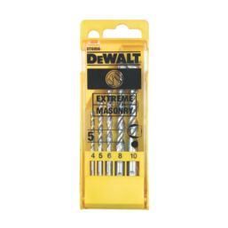 DEWALT Extreme 2 Anti-Slip Shank Masonry Drill Bit Set 5 Pieces