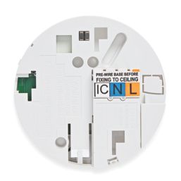 Hispec HSSA/HCO/RF10-PRO  Mains Interlinked Fast Fix Interlinked Multi Sensor Heat & Carbon Monoxide Alarm With Radio Frequency