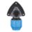 Flomasta  MDPE Wall Plate Elbow 20mm x 1/2"