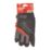 Milwaukee  Fingerless Work Gloves Black/Grey X Large