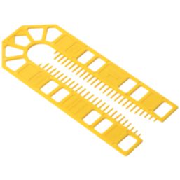 Broadfix Plastic U-Shims Assorted 60 Pcs