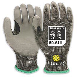 Tilsatec 50-6111 Gloves Black/Grey X Small