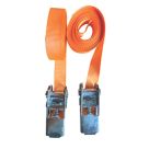 Smith & Locke Endless Ratchet Tie-Downs Strap 5m x 25mm 2 Pack