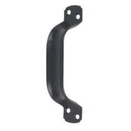 GateMate  Classic Pressed Steel Handle Black Powder-Coated