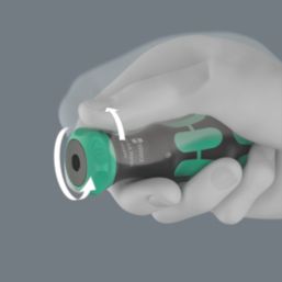 Wera Kraftform Kompakt Vario RA Interchangeable Ratchet Screwdriver Set 7 Pieces