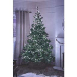 750 LED Indoor & Outdoor Ice White Compact String Christmas Lights