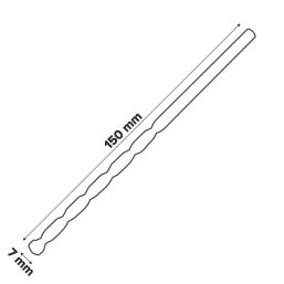 Erbauer  Straight Shank Masonry Drill Bit 7mm x 150mm