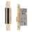 Smith & Locke Fire Rated  5 Lever Polished Brass Architectural Sash Lock 65mm Case - 44mm Backset