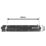 Smith & Locke Brenton Gate Bolt Black 250mm