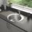Quimby 1 Bowl  Satin Stainless Steel Sink 490mm x 490mm