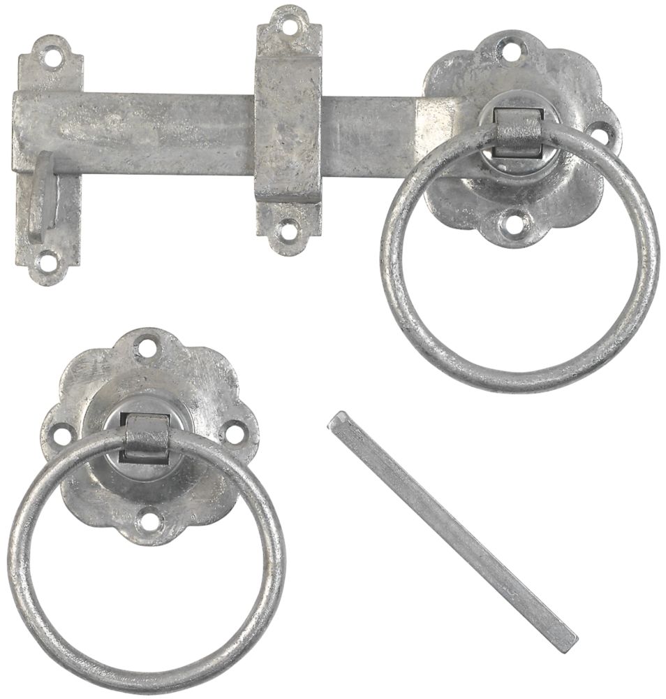 Hardware Solutions Gate Latch Galvanised 155mm Screwfix