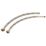 Midbrass Flexi Tap Connector 10mm x 1/2" x 300mm 2 Pack