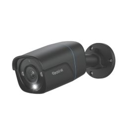 Reolink P330-B Black Wired 4K Indoor & Outdoor Bullet PoE Security Camera
