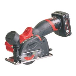 Milwaukee M12FCOT-622X 76mm 12V 2 x 2.0 / 6.0Ah Li-Ion RedLithium Brushless Cordless Cut Off Tool