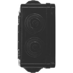 Vimark 7-Entry Square Junction Box with Knockouts 111mm x 61mm x 111mm