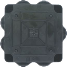 Vimark 7-Entry Square Junction Box with Knockouts 111mm x 61mm x 111mm