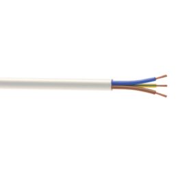 Time 3183Y White 3-Core 1.5mm² Flexible Cable 50m Drum
