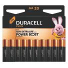 Duracell Plus AA 1.5V Alkaline Batteries 20 Pack