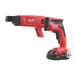 Milwaukee M18FSGC-202X FUEL 18V 2 x 2.0Ah Li-Ion RedLithium Brushless Cordless Drywall Screwdriver with Attachment