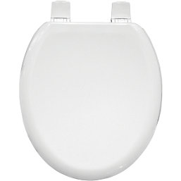 Bemis Proseat  Toilet Seat Moulded Wood White