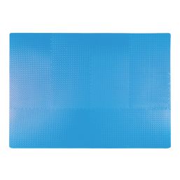 Essentials  Interlocking Floor Tiles Blue 20mm 12 Pack