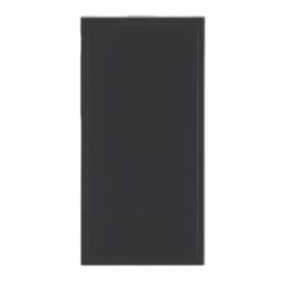 Contactum  1-Module Modular Blanking Plate Black