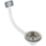 ETAL Sink Strainer Waste with Overflow Chrome 90mm