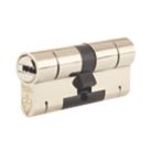 Yale Fire Rated 1 Star Double Superior Euro Profile Cylinder 40-40 (80mm) Nickel