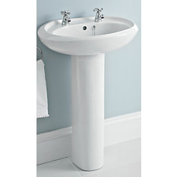Swirl Traditional Bathroom Basin Taps Chrome 1 Pair