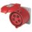 Amphenol 32A 4P+E Panel Socket 415V