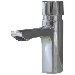 F5S-Mix Chrome 170mm Self-Closing Mono Basin Pillar Tap