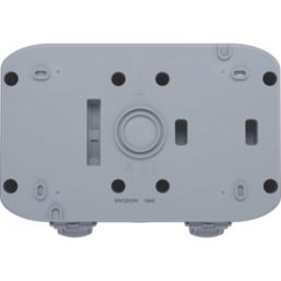 Masterplug  IP66 13A 1-Gang Weatherproof Outdoor Unswitched Active Plug Socket With RCBO