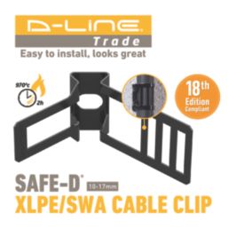 D-Line Wrap & Lock Design Fire Rated EV Fixing 10-17mm 100 Pack