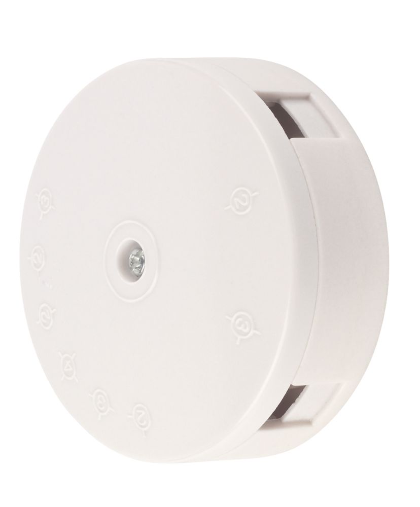Essentials 5A 4Terminal Junction Box White Screwfix