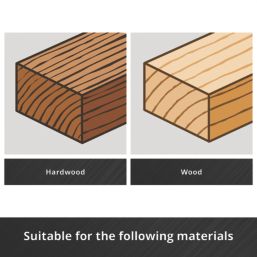 Einhell  Hex Shank Wood Drill Bit Set 10 Pieces